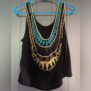 Cute sleeveless top